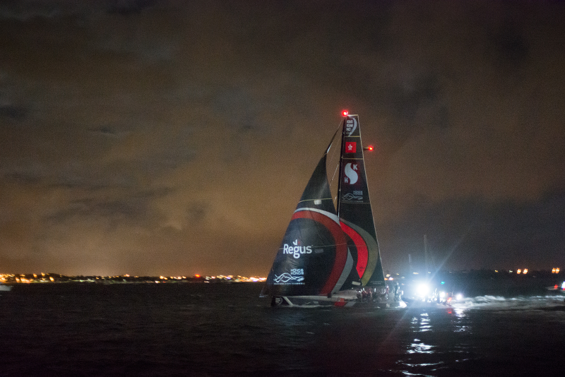 Illustration for article titled Volvo Ocean Race fans? Auckland arrival pics inside